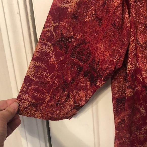 🇺🇸🎉HP🎉 Lane Bryant 3/4 sleeve top, size 22/24. - Picture 3 of 7